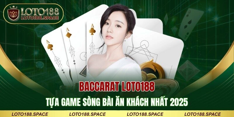 Baccarat LOTO188 – Tựa Game Sòng Bài Ăn Khách Nhất 2025